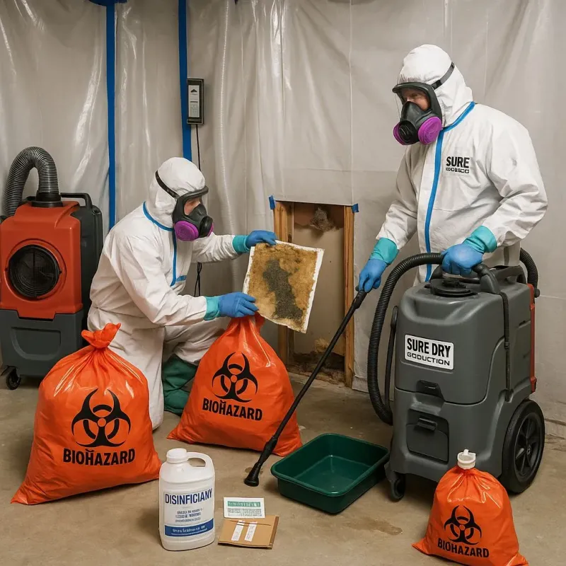 Contaminated Water Handling Protocols process in Overlea, MD